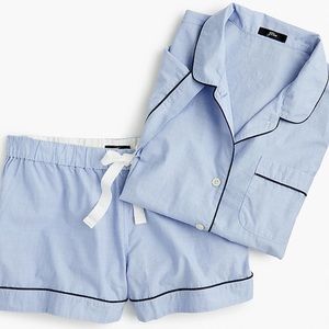 JCrew short sleeved pajama set Sz XS